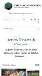 Mobile Screenshot of freelancingsolution.com